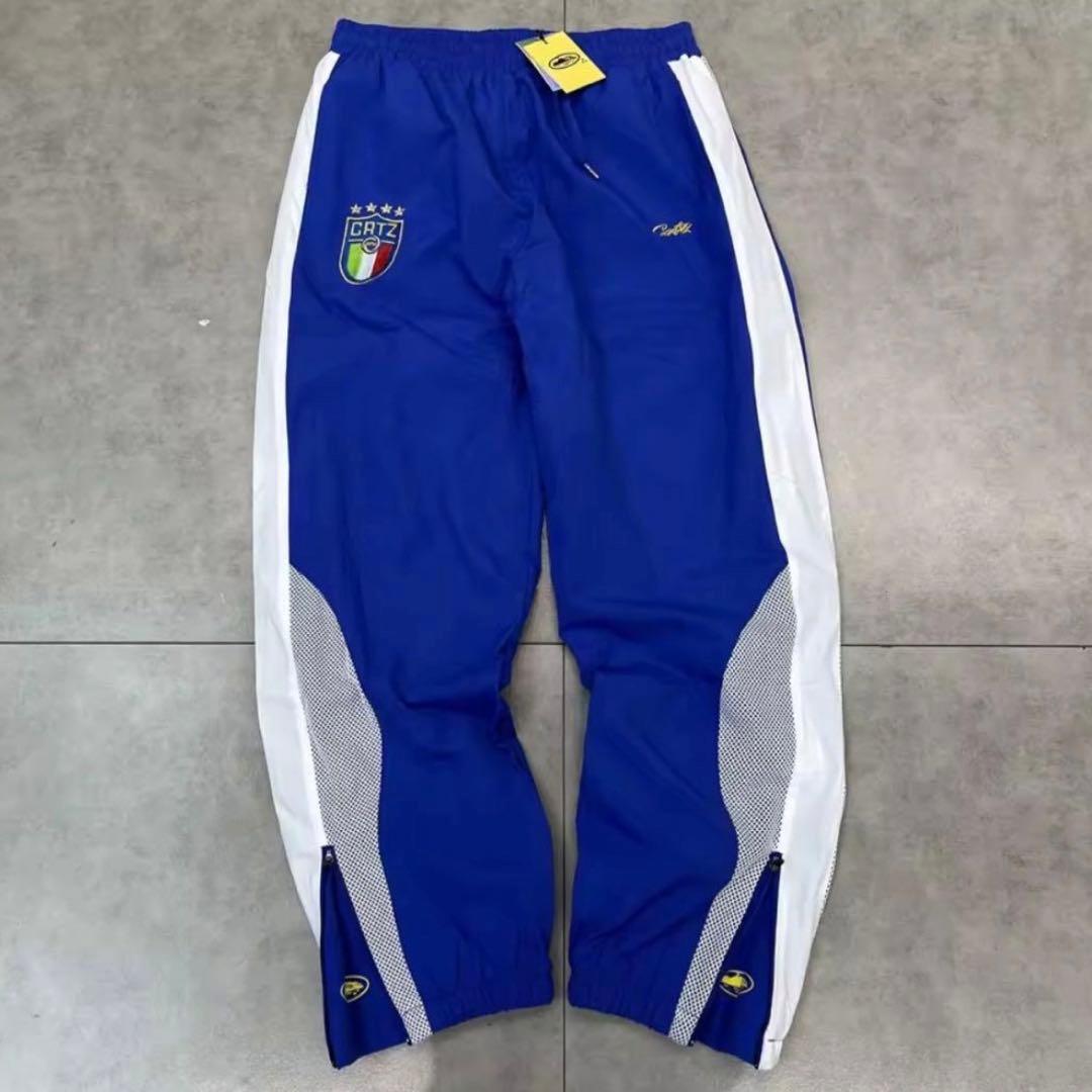 即日発送　corteiz セットアップ　ナイロン　コーテイズ　ブルー　M