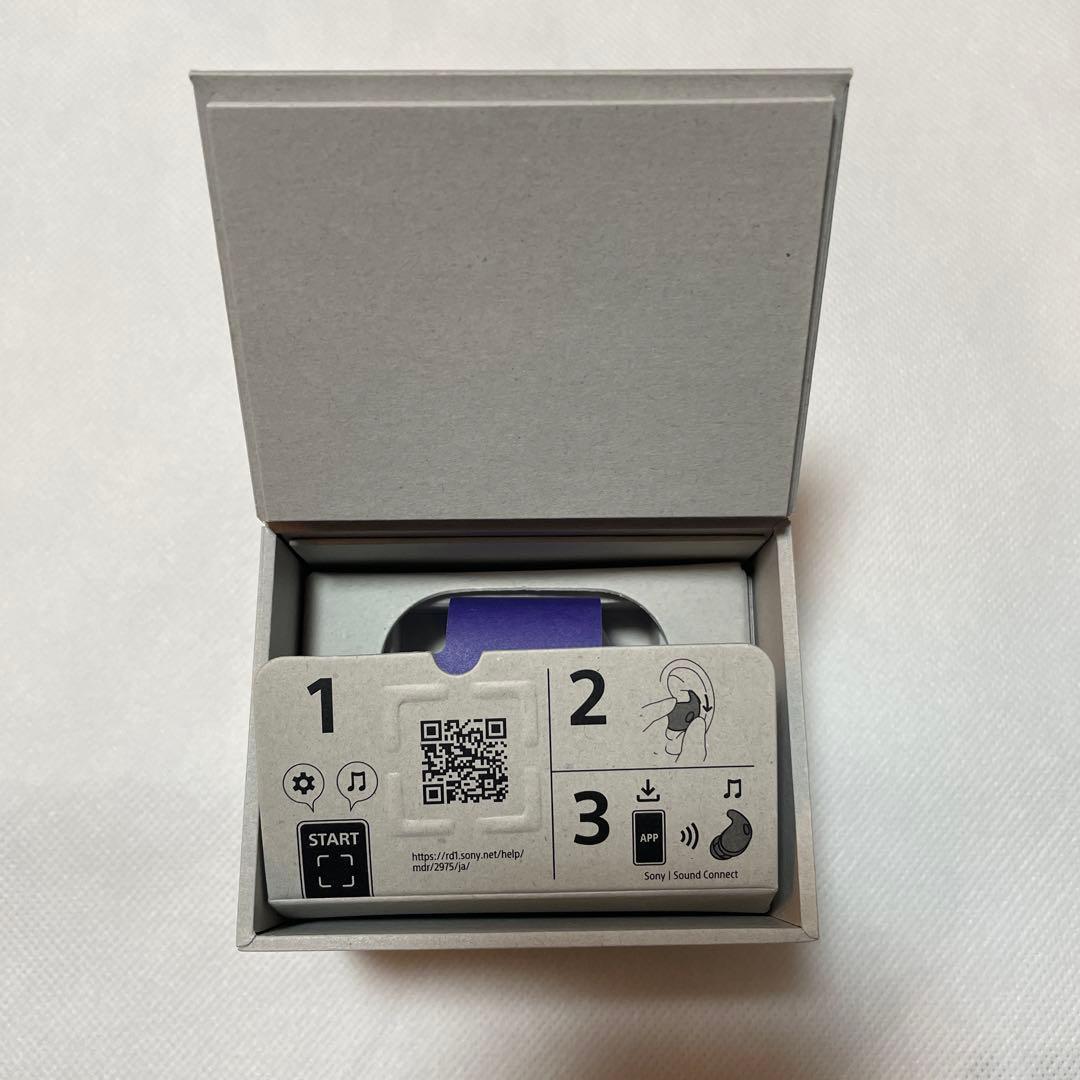 【美品・付属品完備】SONY LinkBuds Fit バイオレット｜快適装着