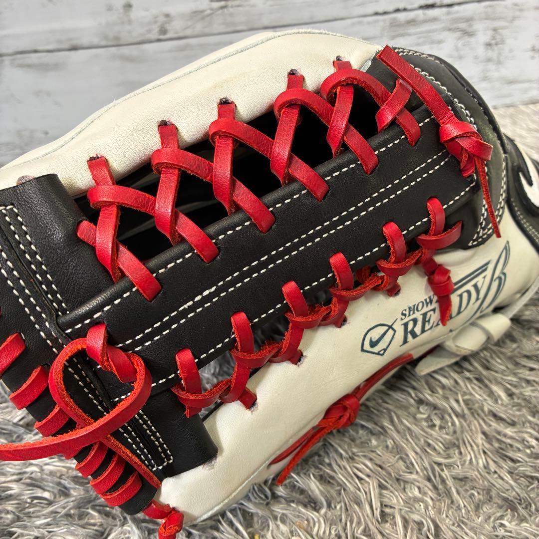 【美品】NIKE SHOW READY β 左投げ ソフトボール用グローブ
