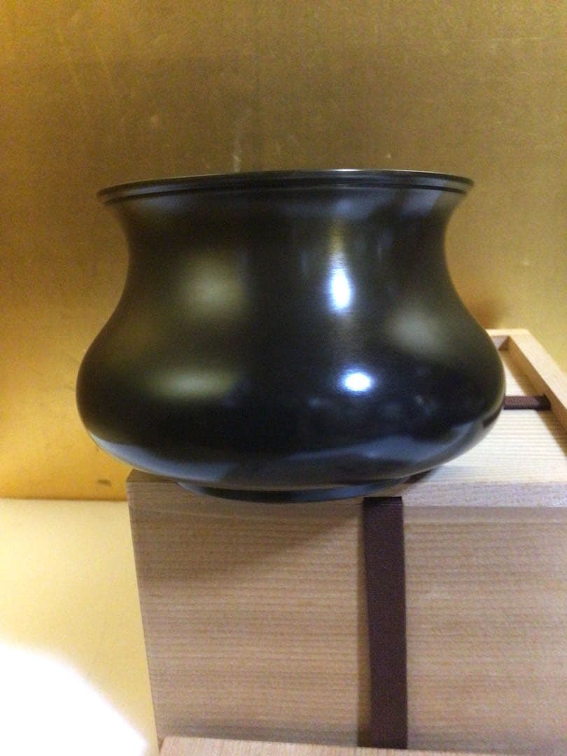 茶道具 建水 一ノ瀬宗辰 共箱付き