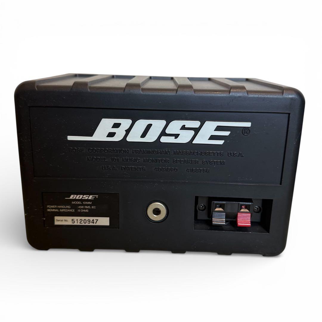 【美品！】BOSE 101MM スピーカー（連番）