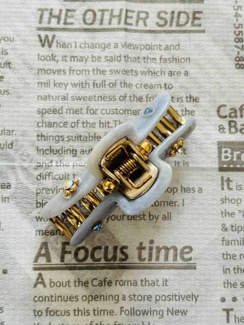 accaスカイブルーヘアクリップ