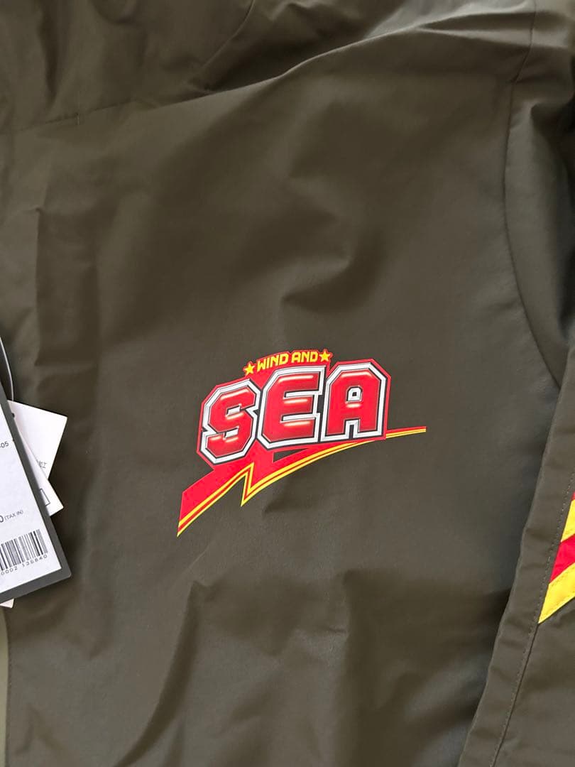 WIND AND SEA x NISSIN UFOコラボ　ナイロンセットアップ