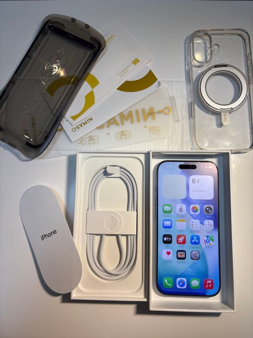 iPhone 17 256GB ミストブルー 【バッテリー100%】