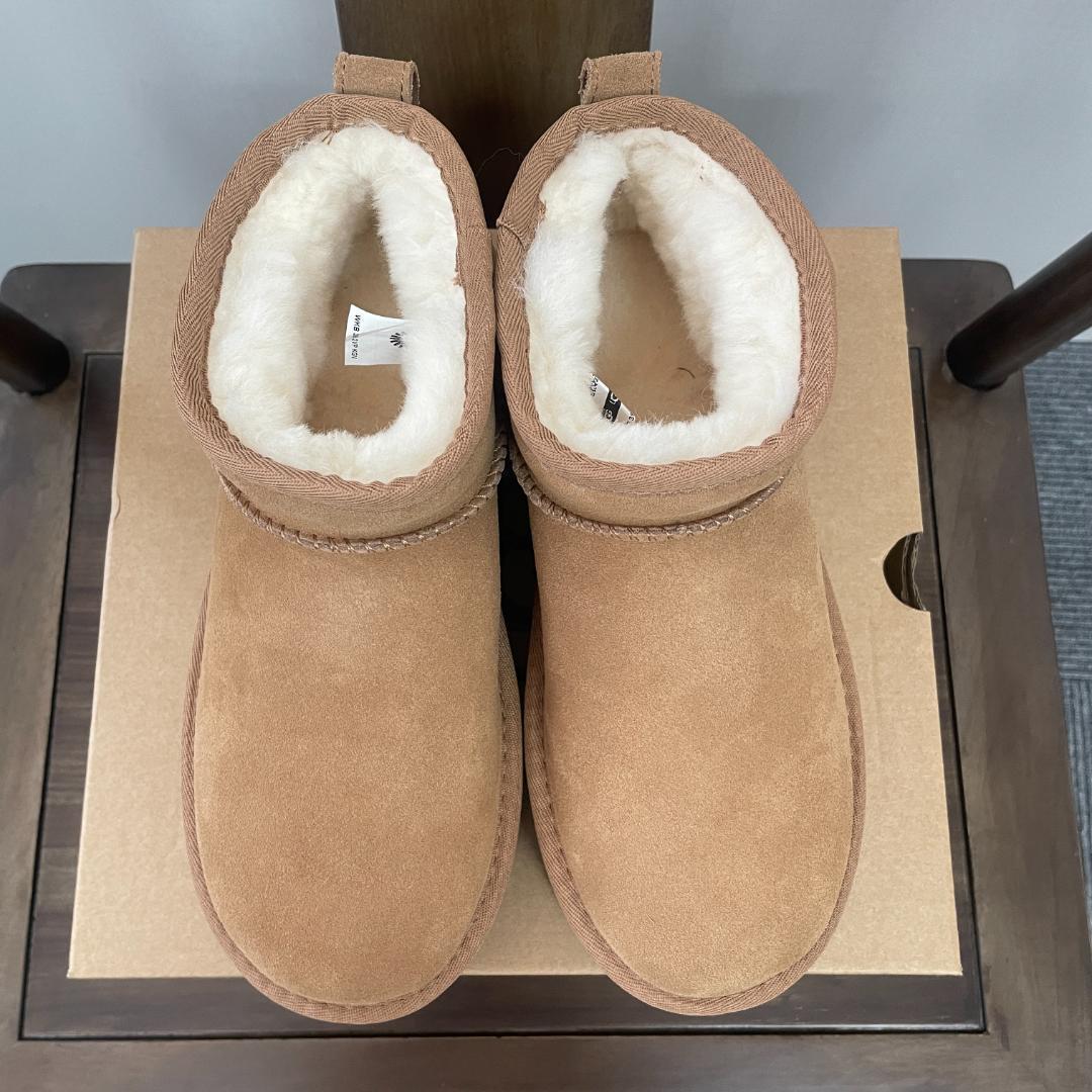 UGG クラシック ウルトラ ミニ プラットフォーム 厚底ブーツ 23cm