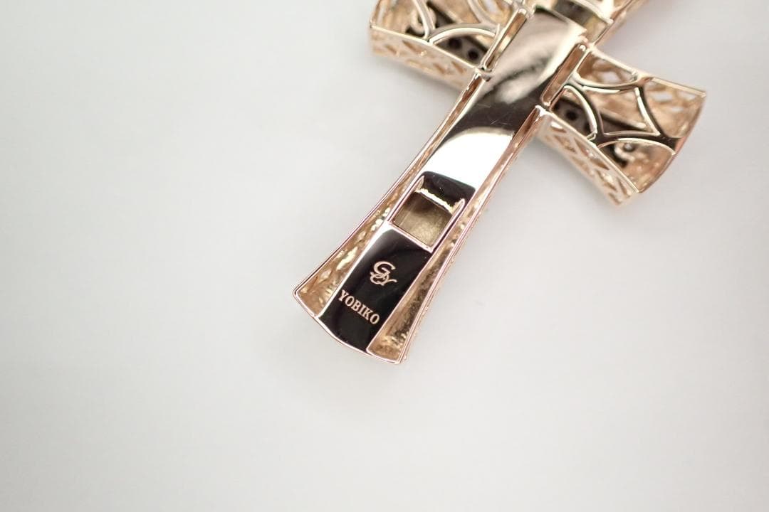 24/美品 ゆきざき ユキザキ YOBIKOヨビコ K18PG ペンダントトップ