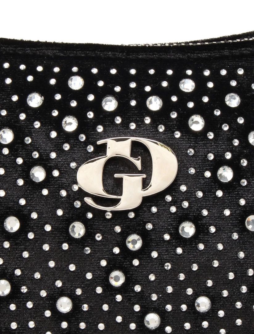 GYDA GD ラインストーン BAG 黒 ブラック キラキラ