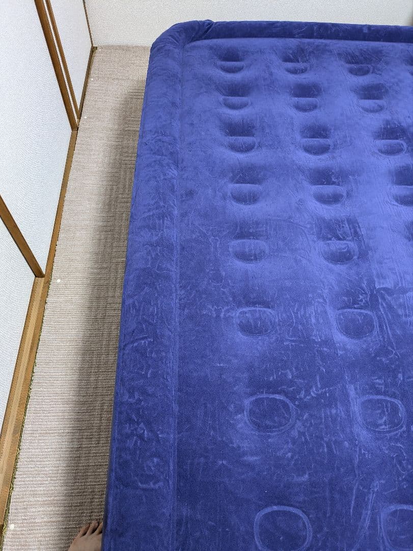 Hill Stone エアーマットレス ダブル 紫