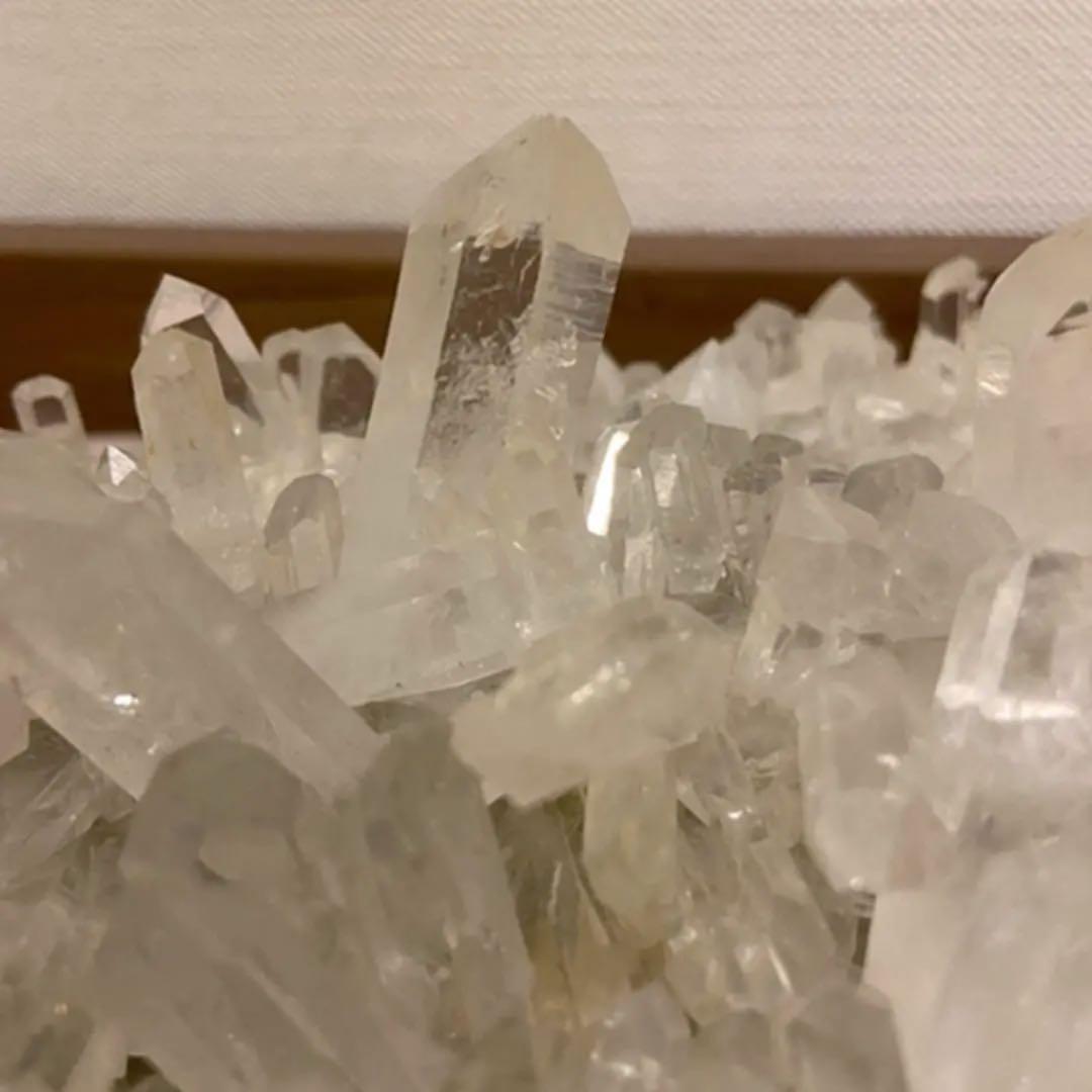 希少VEDA  ヒマラヤ カンチェンジュンガ水晶  BIGクラスター