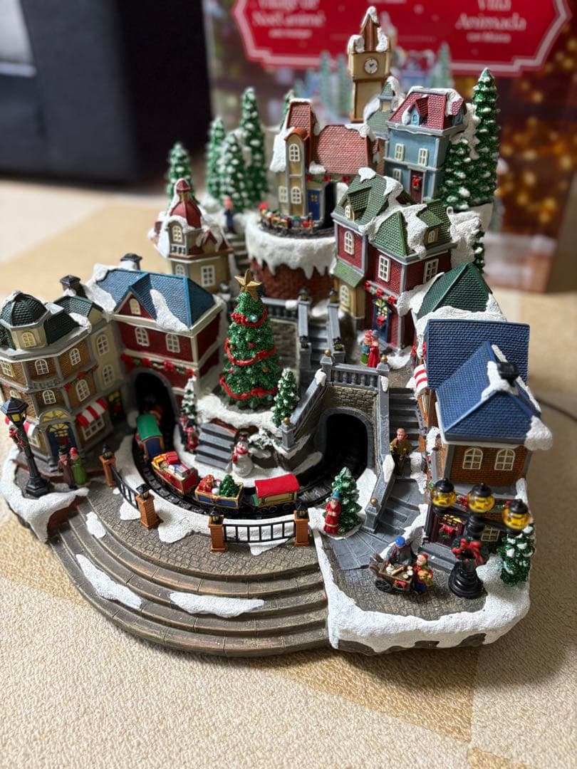 コストコ、クリスマスオルゴールアニメイテッド