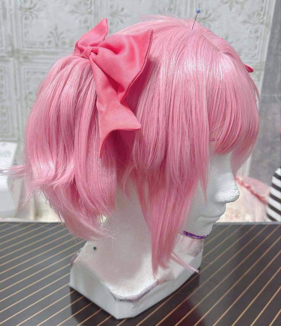 靴・ウィッグ付 魔法少女まどか⭐︎マギカ　鹿目まどか コスプレフルセット