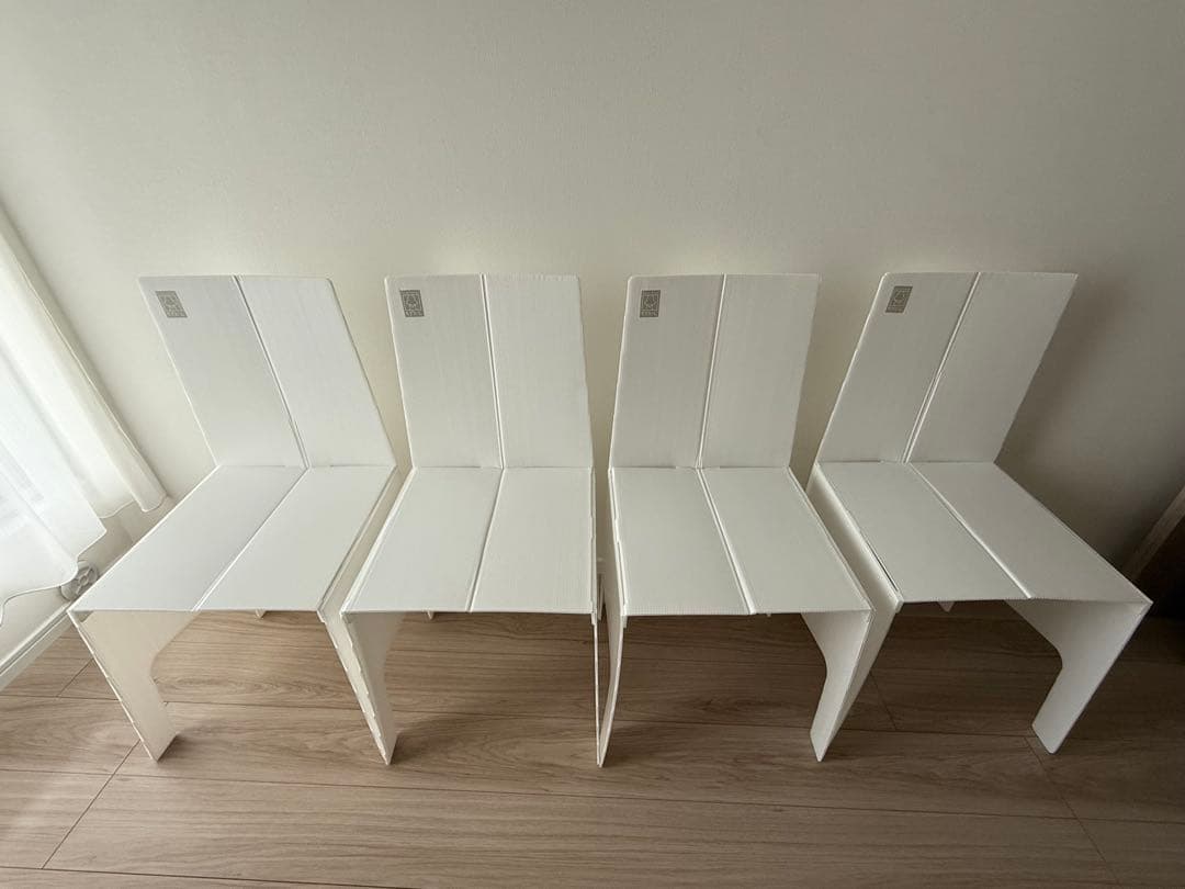 【空室対策に】モデル〜ム たためるプラ段家具5種類一式　※ベッドもあり