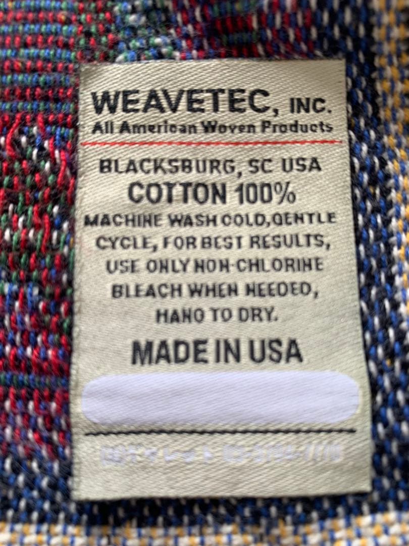 CAPTAINS HELM × WEAVETEC キャプテンズヘルムブランケット