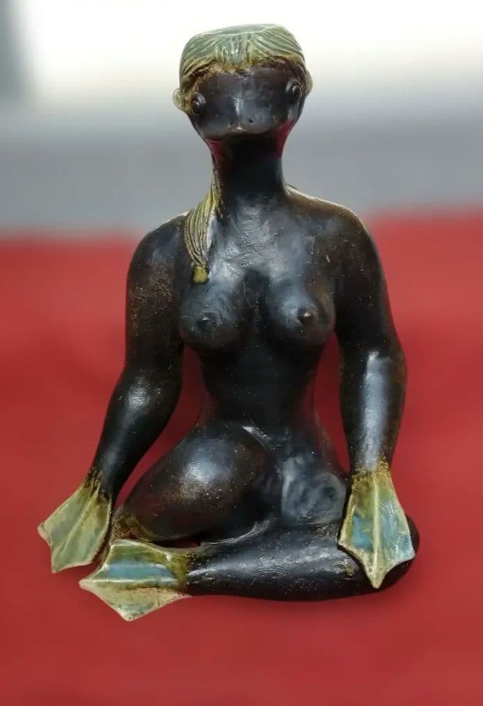 河童・女形カッパ人形・置物・飾り