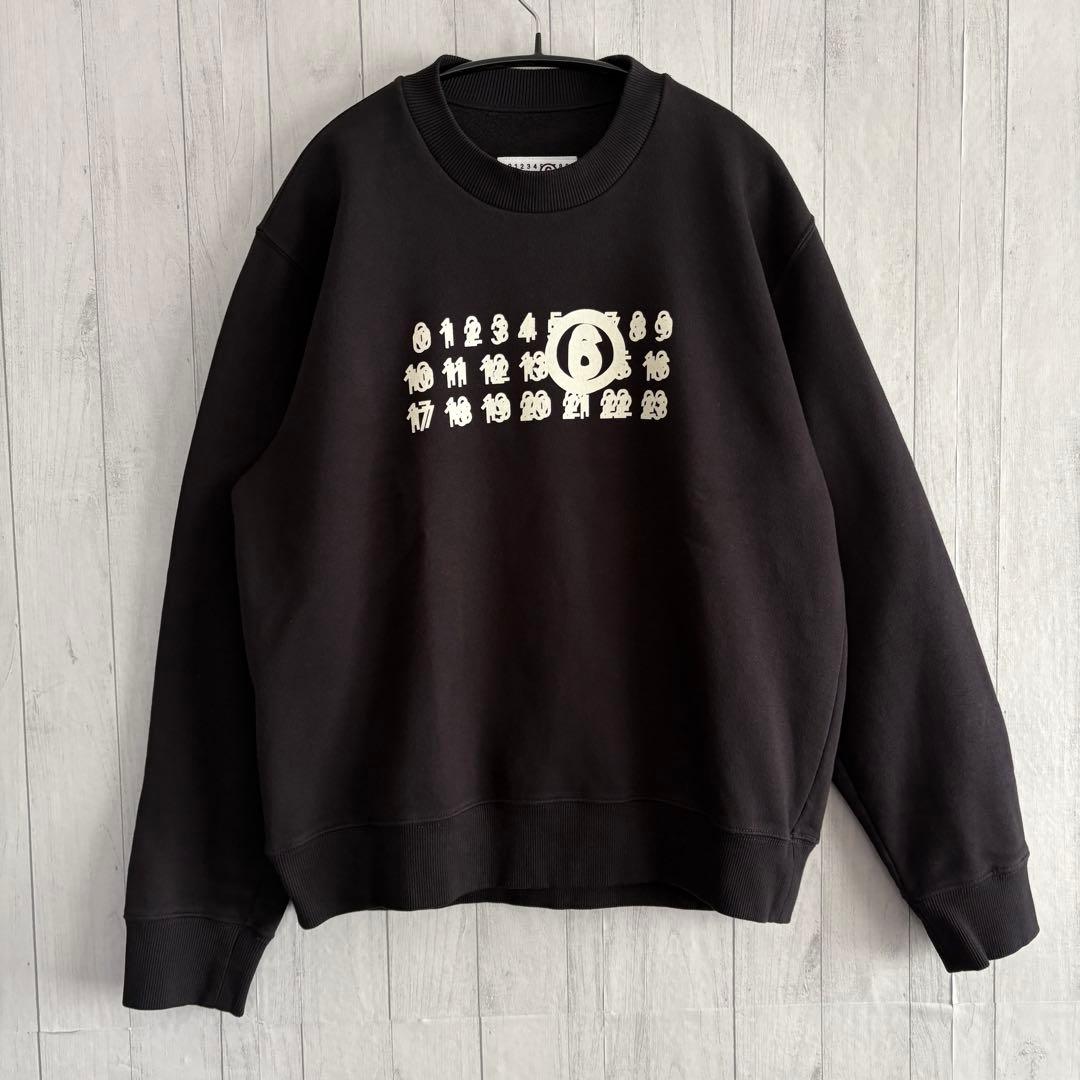 【人気デザイン】MM6 Maison Margiela☆ ブランドロゴスウェット