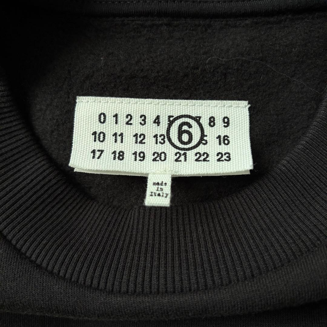 【人気デザイン】MM6 Maison Margiela☆ ブランドロゴスウェット