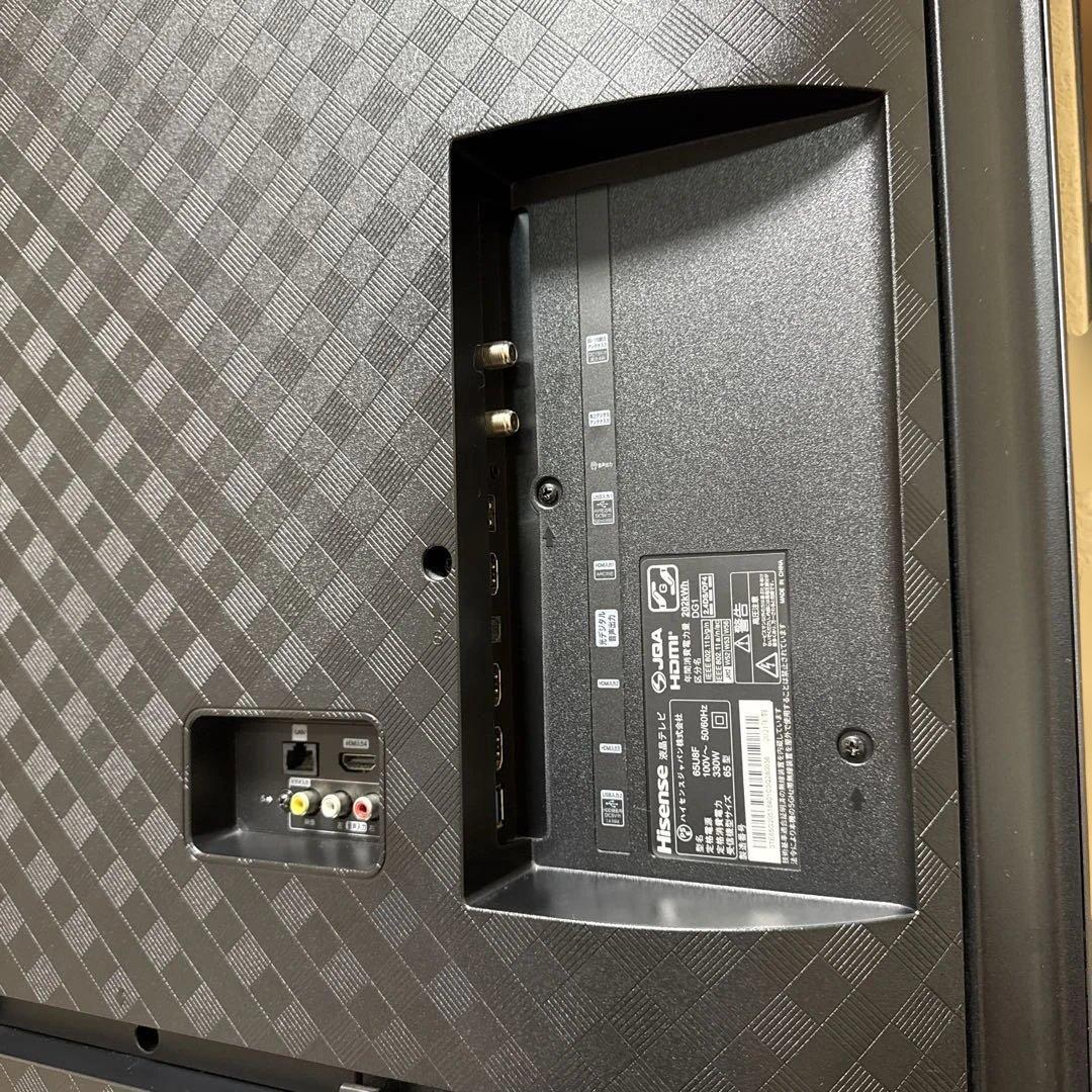 美品 Hisense 65型 4K 液晶テレビ スマートTV ハイモデル