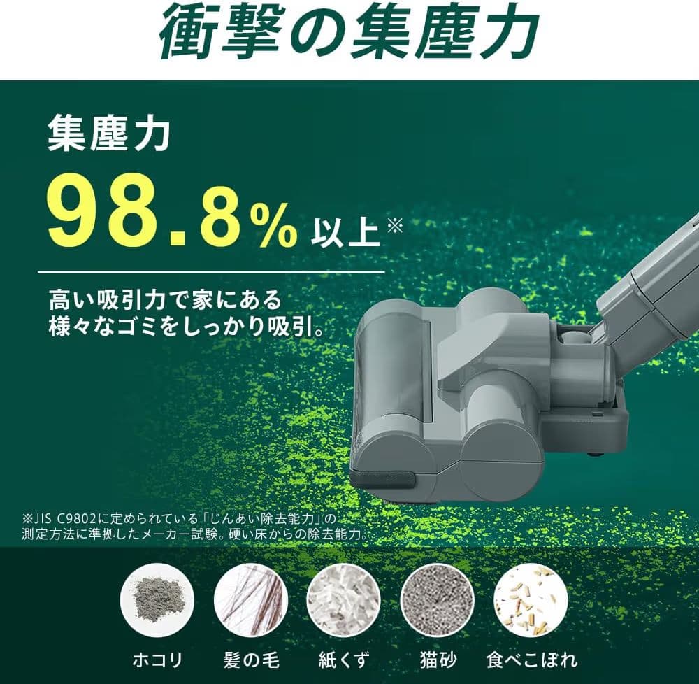 IRIS OHYAMA サイクロン スティッククリーナー AZ-B600-SMP