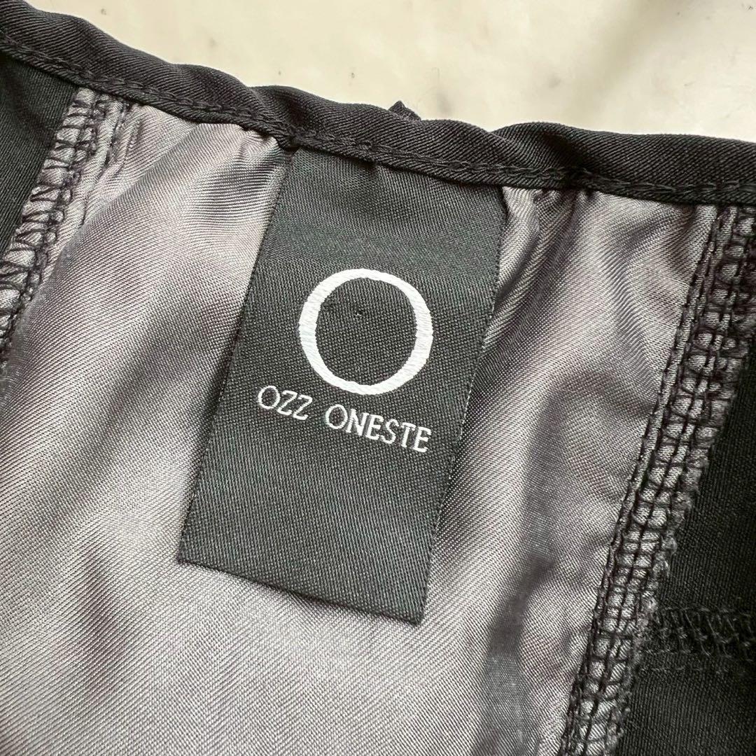 OZZ ONESTE レースアップ コルセットワンピース 薔薇刺繍 フリル