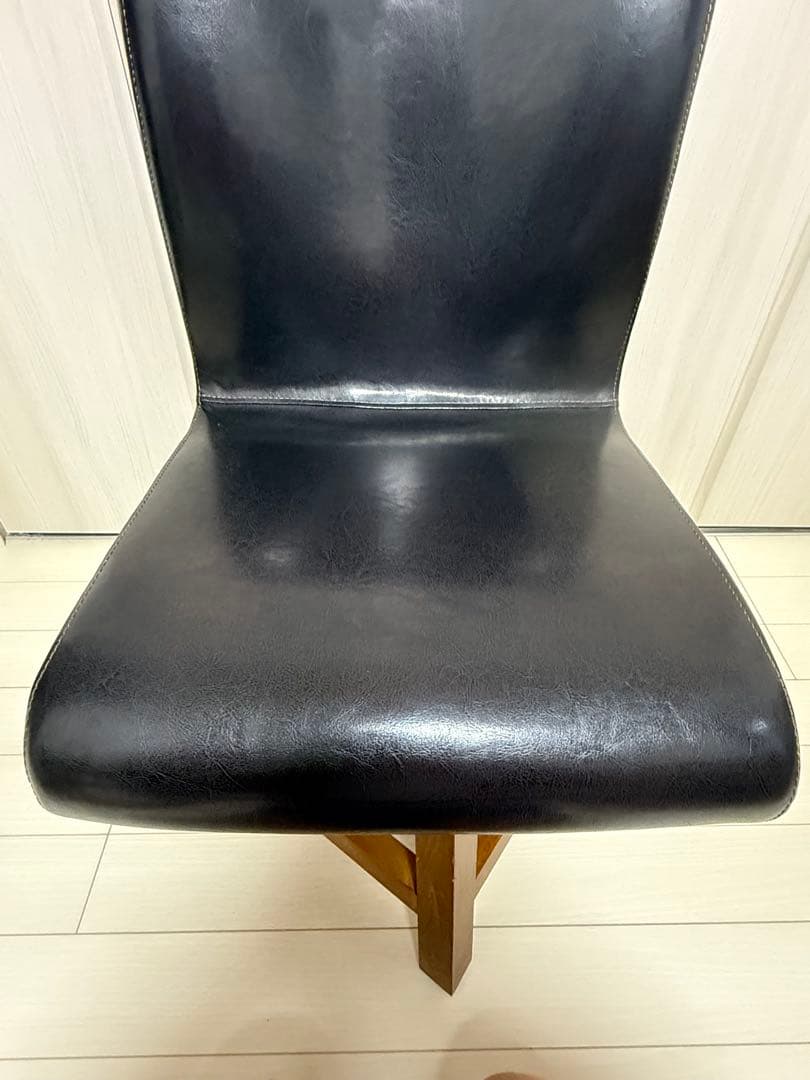 【中古品】MORI SHIGE モリシゲ 北欧風 アンティーク 回転チェア