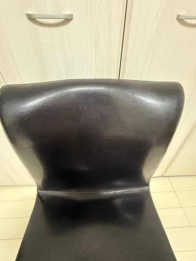 【中古品】MORI SHIGE モリシゲ 北欧風 アンティーク 回転チェア