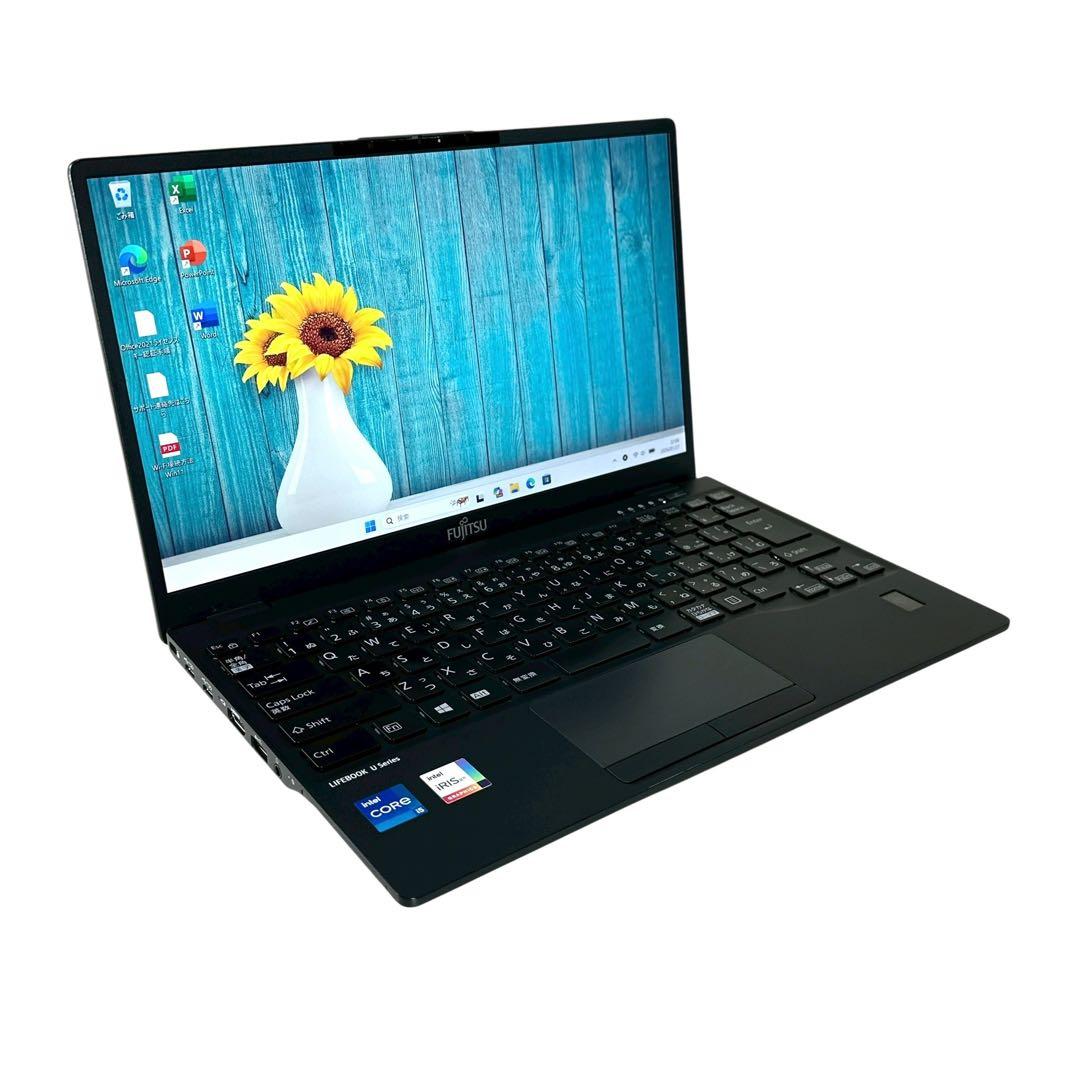 【美品】富士通 ノートパソコン i5 11世代 U9311 超軽量 744