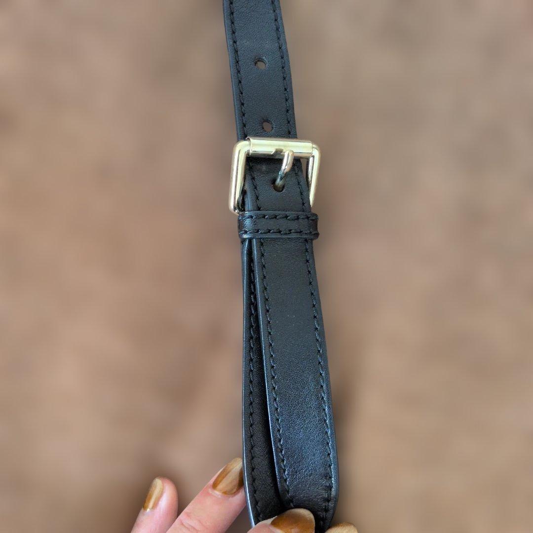 GUCCI レザーショルダー ブラック 美品