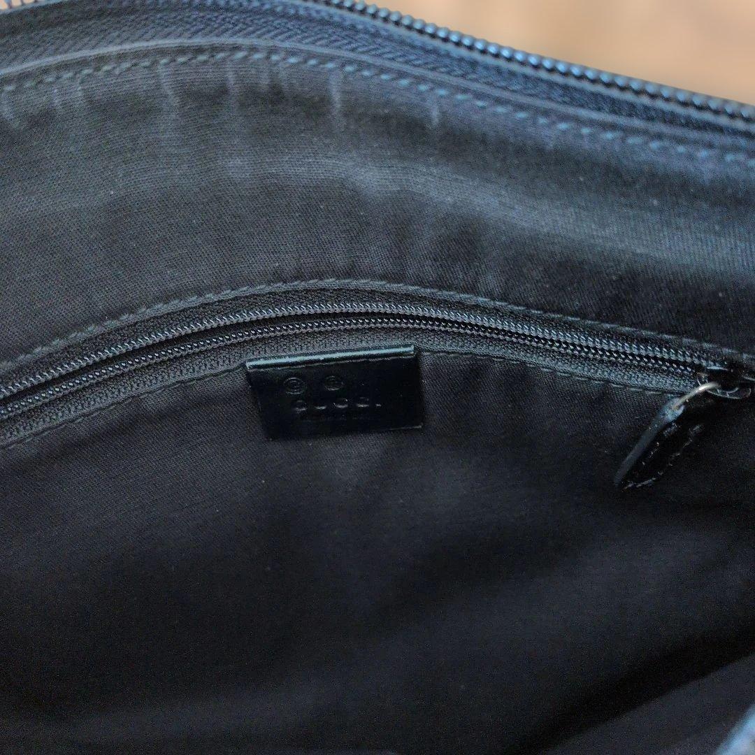 GUCCI レザーショルダー ブラック 美品