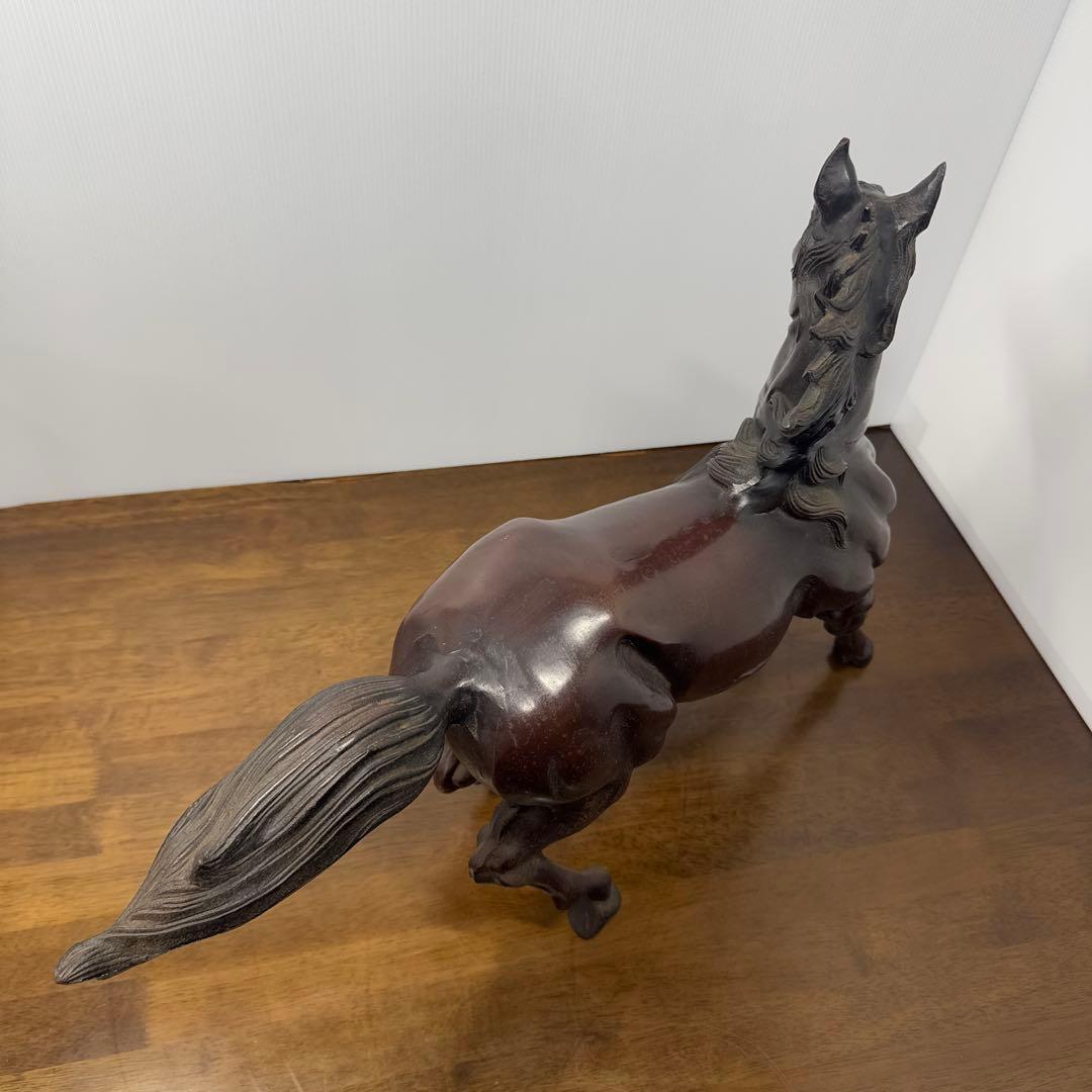 跳ね馬 金属製 オブジェ 鉄製 馬 置物 インテリア 金属工芸