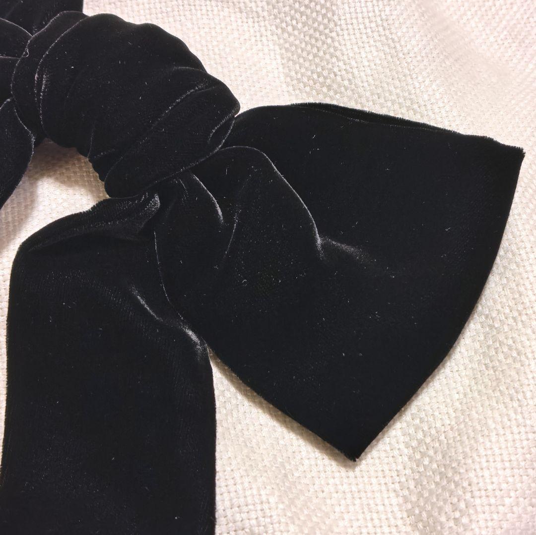 専用FETICOフェティコVELVET BOW HAIR CLIPバレッタ