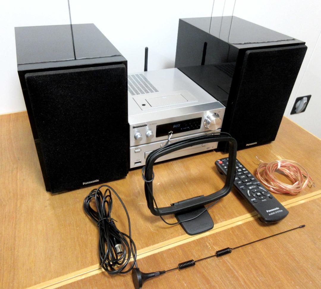 Panasonic SA-PMX9 コンポ Bluetooth対応 リモコン付き