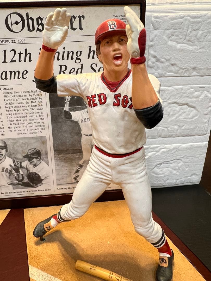 【Danbury Mint】Carlton Fisk’s  Run
