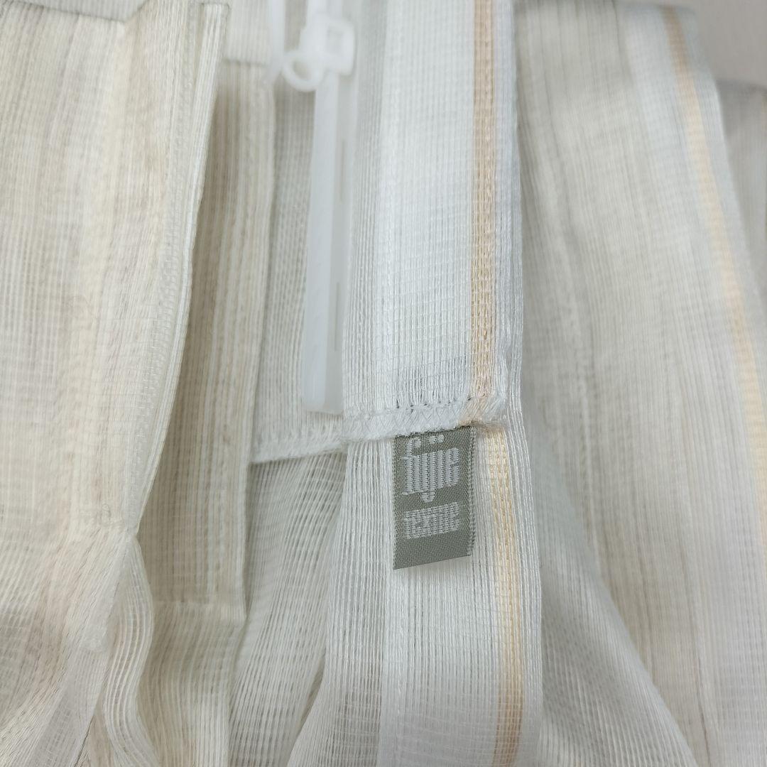 フジエテキスタイル レースカーテン 2枚1組　95×254 D-2511KA10