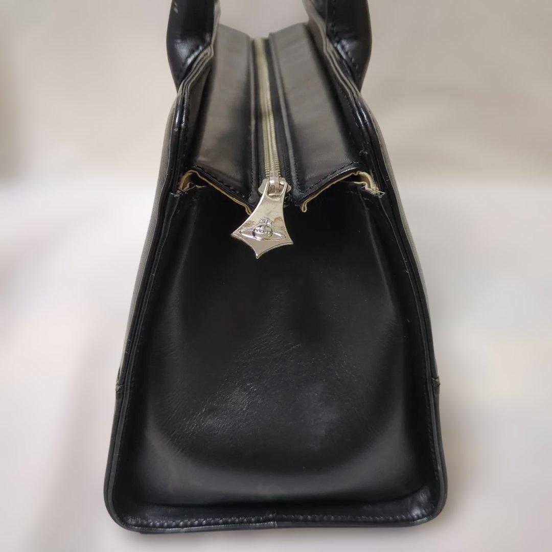 ヴィヴィアン Vivienne Westwood レザー ハンドバッグ 廃盤品