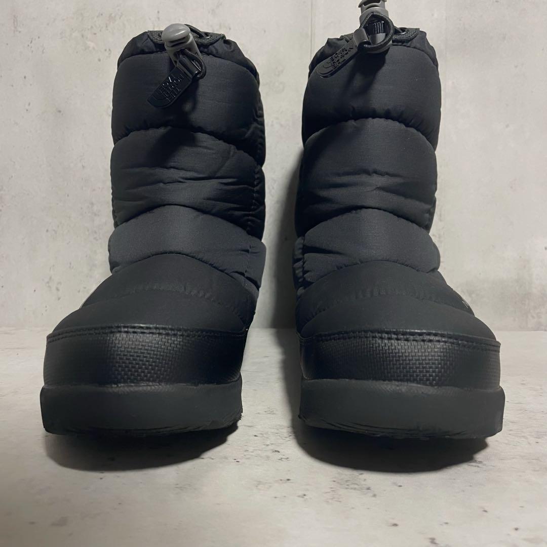 良品　ノースフェイス ヌプシ　ブーティ 23cm レディース 黒 プリマロフト