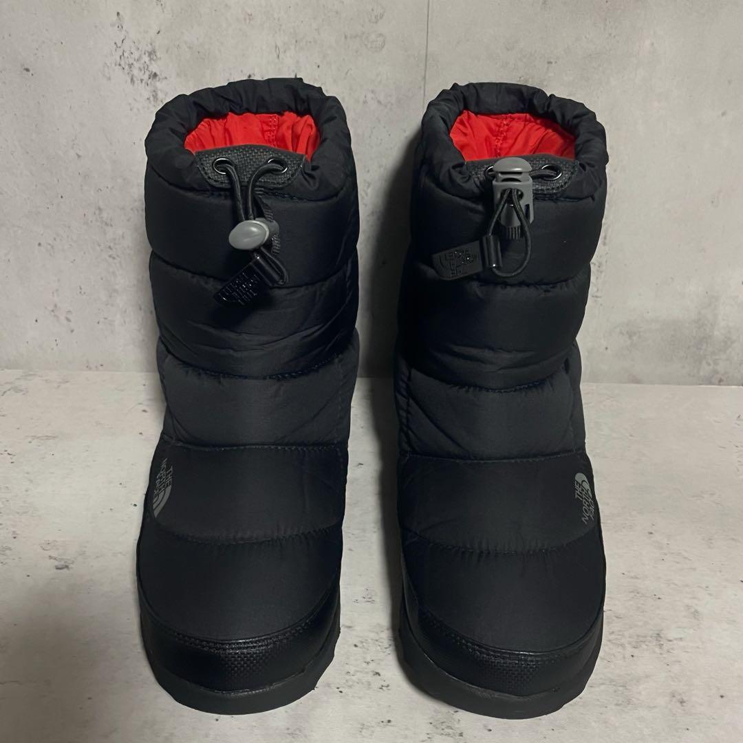 良品　ノースフェイス ヌプシ　ブーティ 23cm レディース 黒 プリマロフト