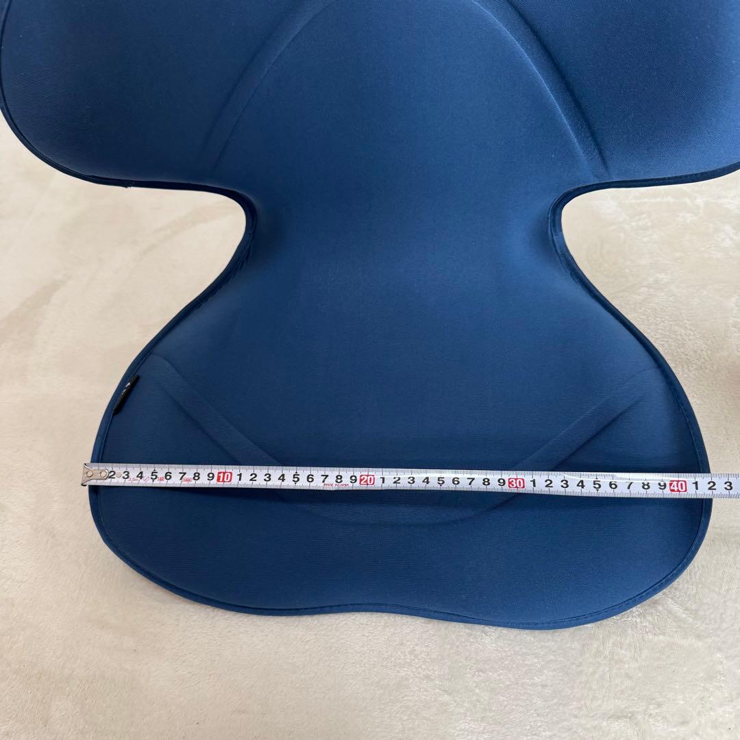 美品 MTG Style スタイル 座 椅子 ボディメイク シート スマート 青