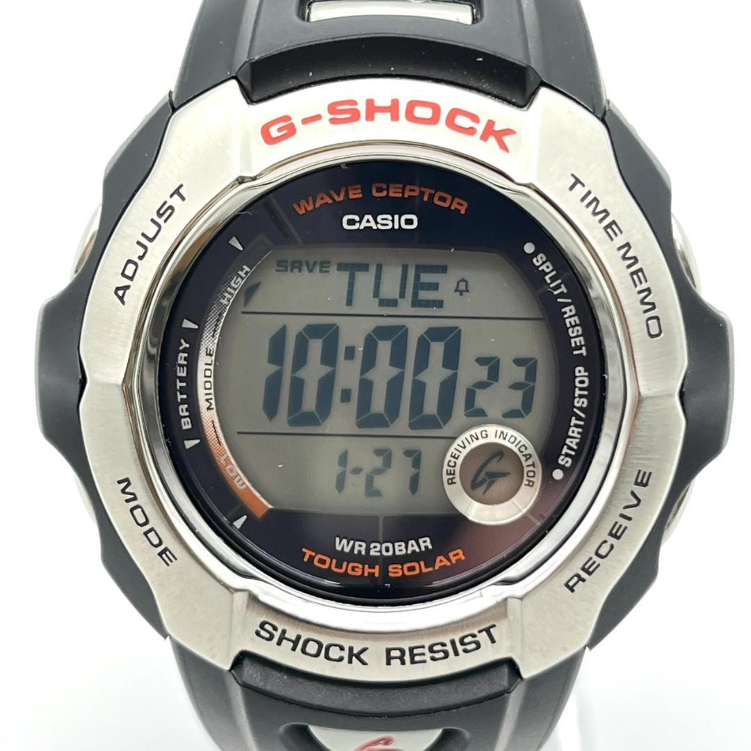 訳有 極美品 G-SHOCK TheG GW-700J 電波ソーラー腕時計 取説