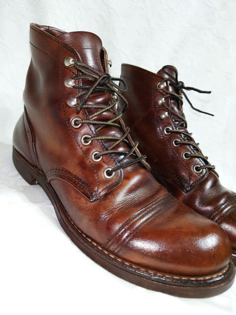 RED WING 8111 Iron Ranger 7D レザー ブーツ 7D