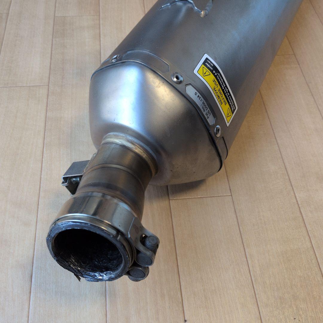 AKRAPOVICマフラー Kawasaki Ninja 400 用　政府認証付