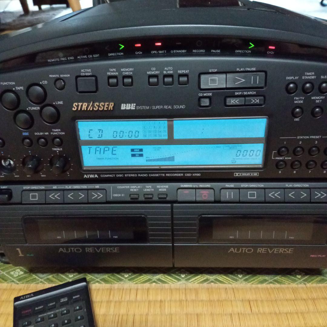 バブルラジカセ　アイワ　CSD XR90 F−322