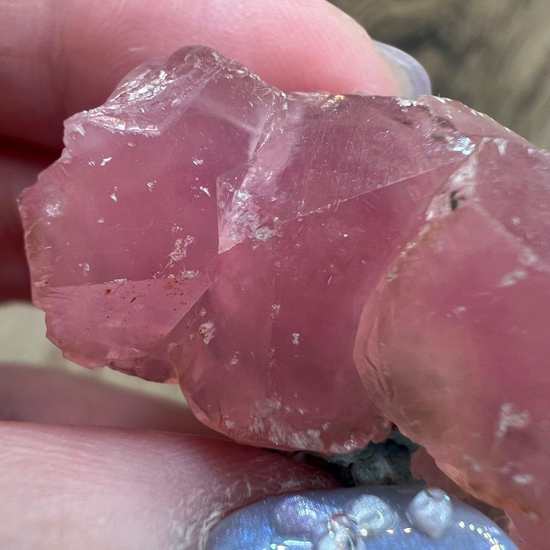 コバルトカルサイト クリソコラ 共生 鉱物 標本 原石