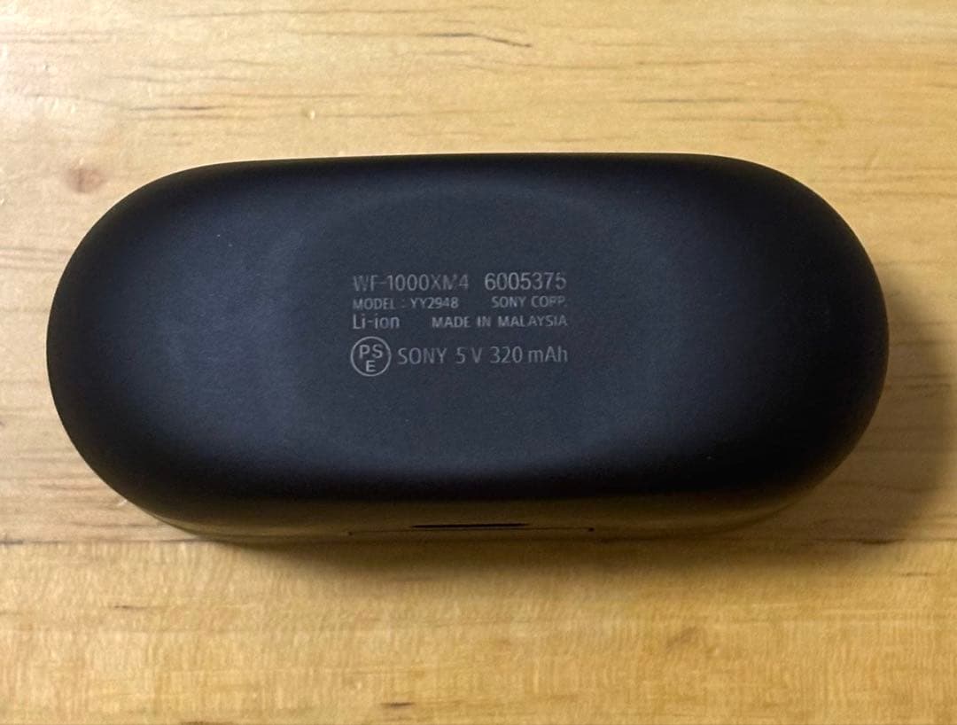 【バッテリー新品】SONY WF-1000XM4 シリコンケース付き