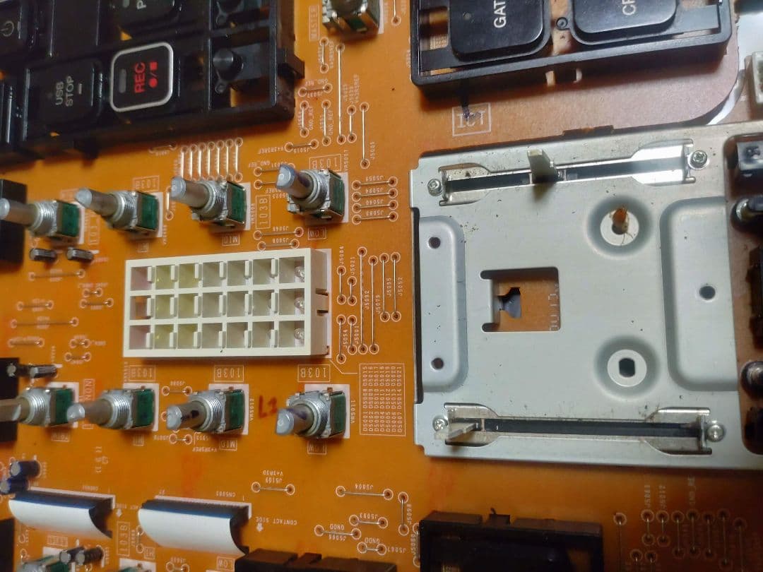 Pioneer DJM-350 動作確認済み　クロスCHフェーダー交換　元箱あり