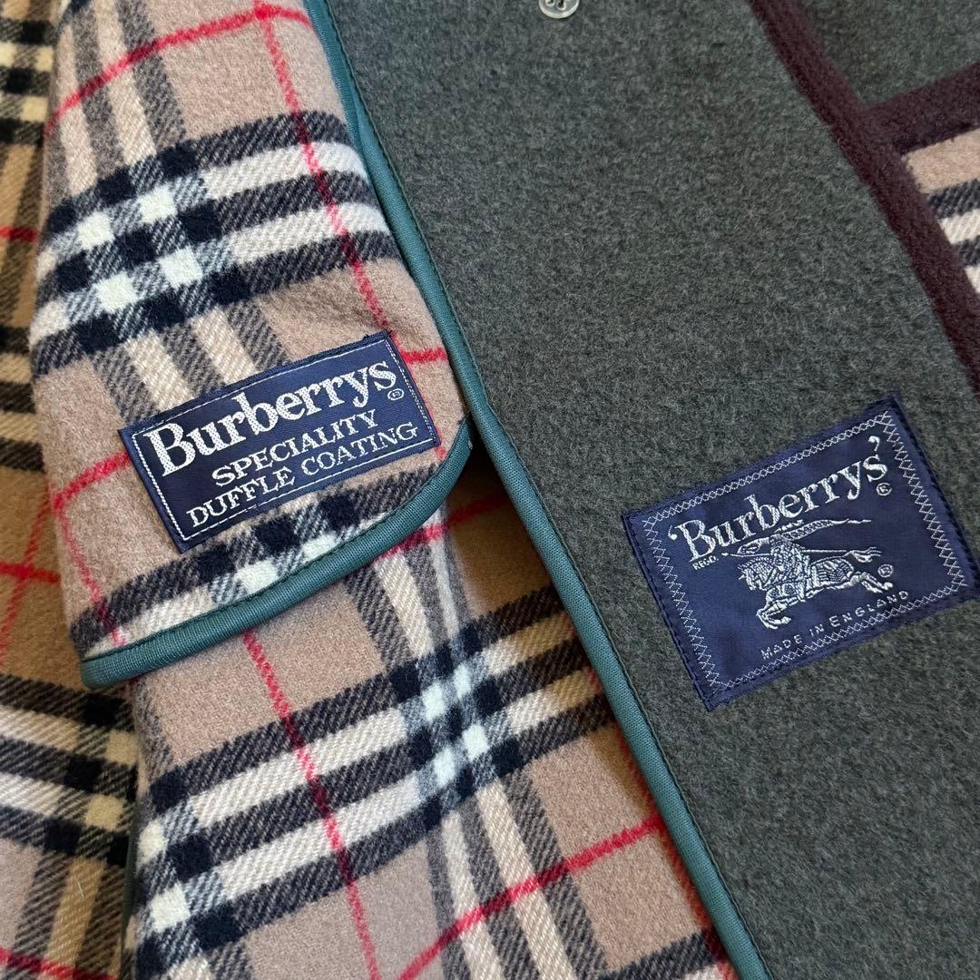 Burberrys ステンカラーコート 栗釦 ビンテージ