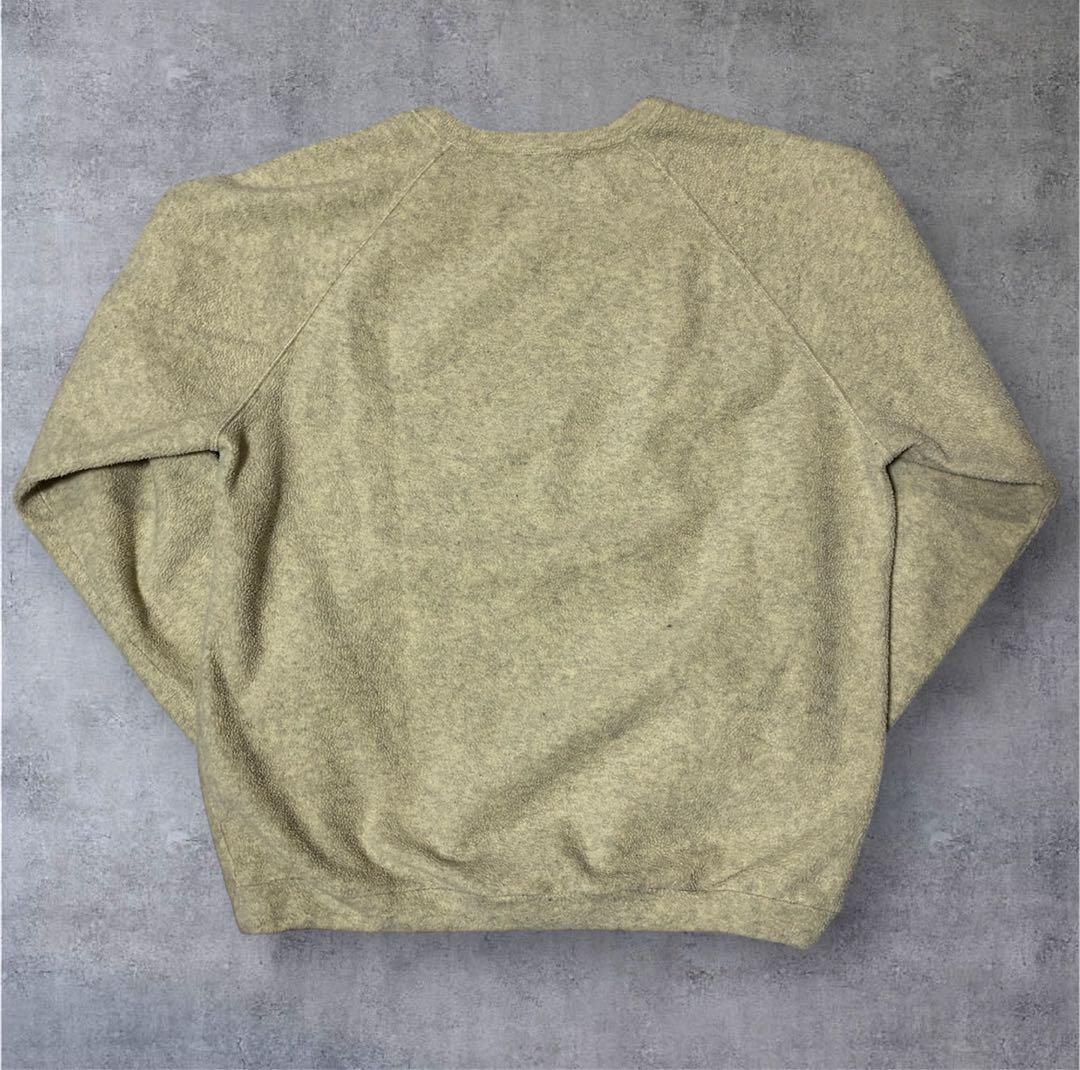 90s モンベル フリース スウェット POLARTEC 日本製 ラグラン 刺繍