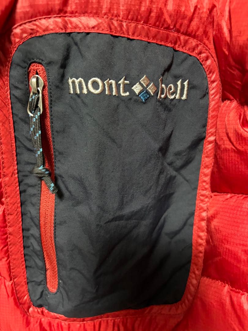 モンベル/コロラドパーカ/リバーシブル/ダウンジャケット/フード/アウトドア