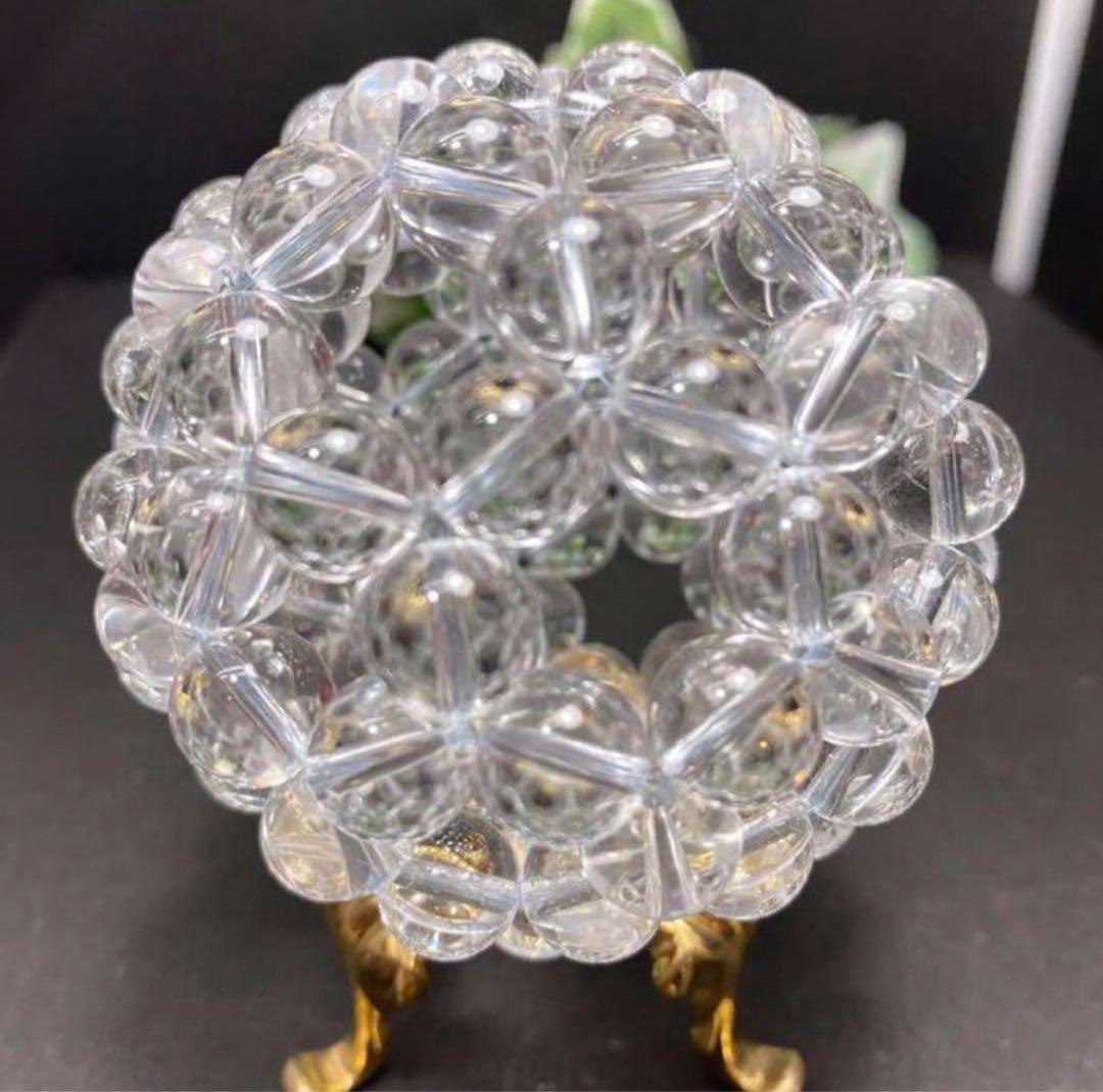 神聖幾何学フラーレン水晶 10mm水晶❣️宇宙エネルギー✨浄化✨引き寄せ✨