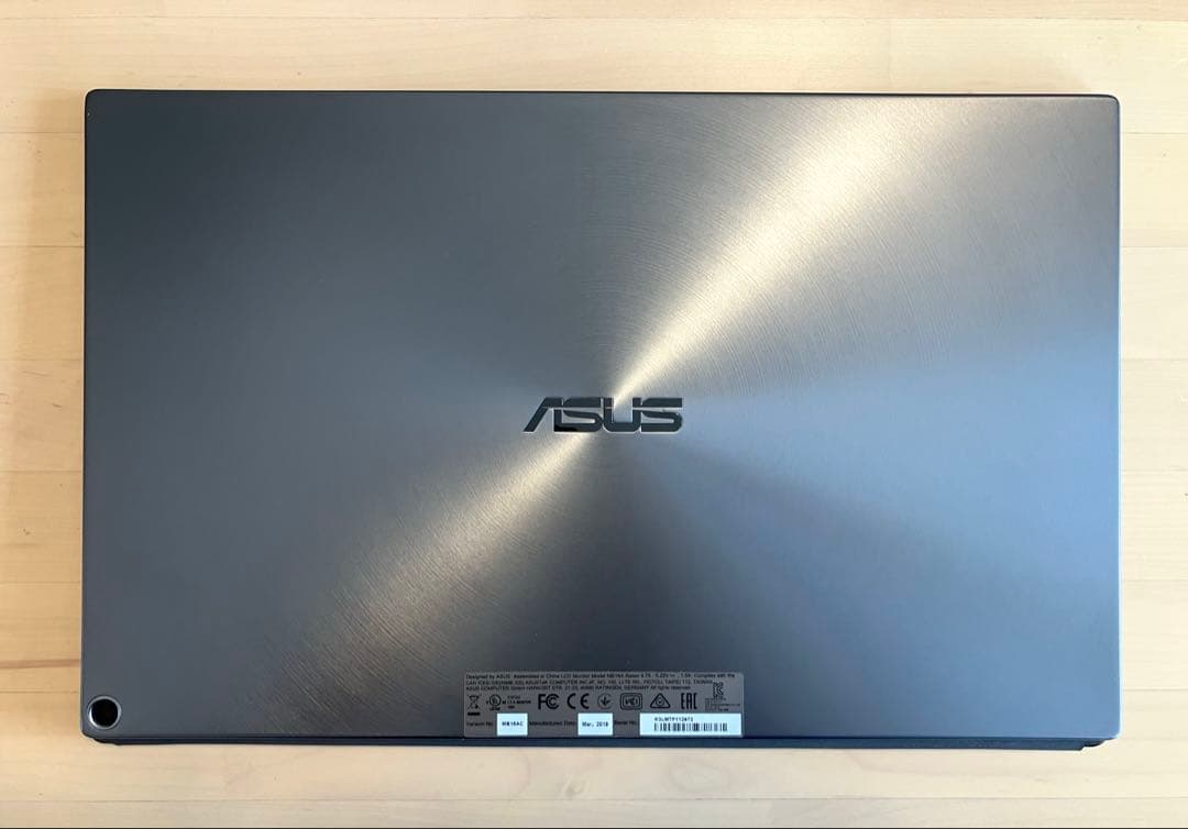 ASUS 15.6 モバイルモニター　MB16AC　VESAマウント付