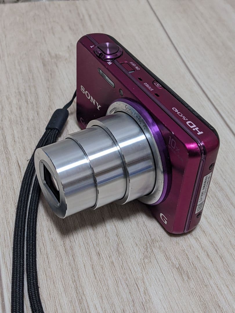 SONY デジカメ wx170　動作確認済み! 1820万画像！色ピンク